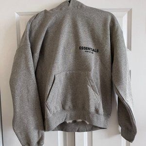 Fear of God Essentials Pullover Hoodie SS22 - Dark Oatmeal - Size: XXS